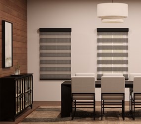 American Blinds: Solar Zebra Shades